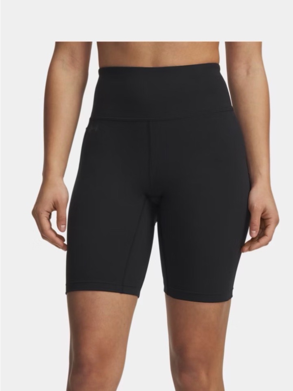 Under Armour Motion Black High-Waist Bike Shorts - NWT